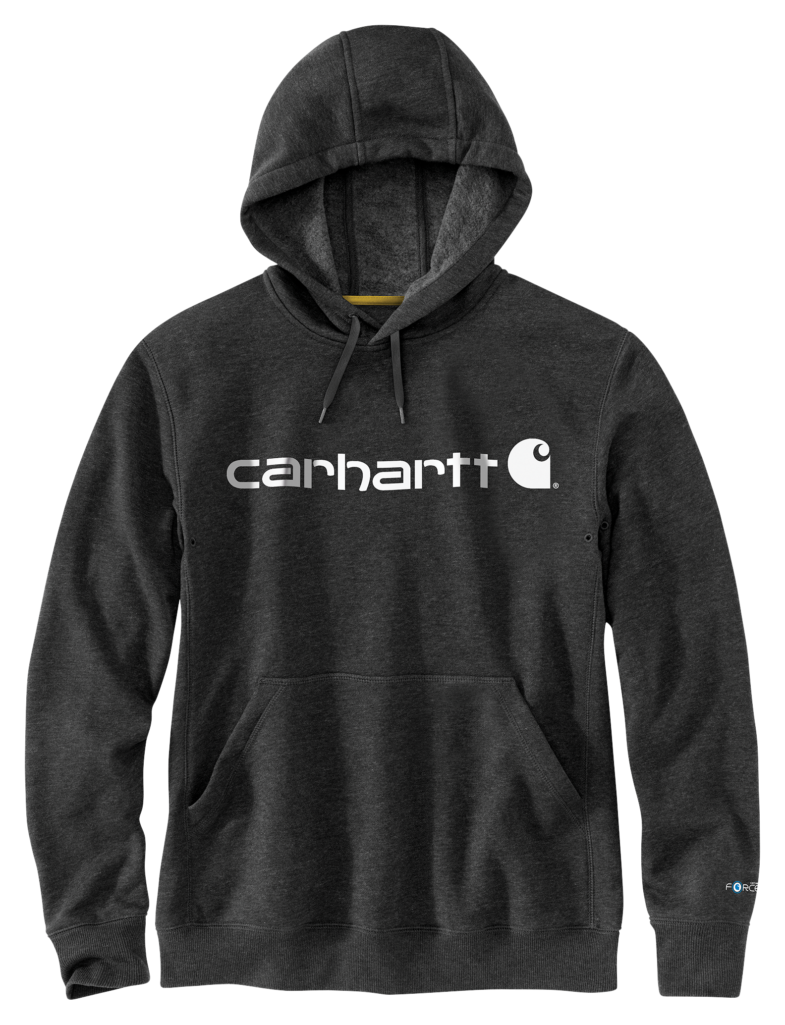 Carhartt Force Delmont Signature Graphic Hooded Long-Sleeve Sweatshirt ...